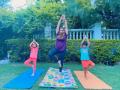 B-Town embraces asanas on International Yoga Day - Hindi News | B-Town embraces asanas on International Yoga Day | Latest entertainment News at Lokmattimes.com