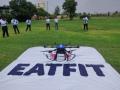 Drone covers 20 kms in 30 minutes to deliver frozen food in Gurugram - Hindi News | Drone covers 20 kms in 30 minutes to deliver frozen food in Gurugram | Latest technology News at Lokmattimes.com