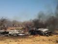 Two fighter jets crash in MP's Morena - Hindi News | Two fighter jets crash in MP's Morena | Latest national News at Lokmattimes.com