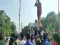 Clash breaks out between BJP, SAPAK workers in MP's Bhopal on Netaji Jayanti - Hindi News | Clash breaks out between BJP, SAPAK workers in MP's Bhopal on Netaji Jayanti | Latest national News at Lokmattimes.com
