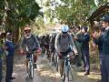 17-day bicycle expedition to commemorate sacrifice of air warriors - Hindi News | 17-day bicycle expedition to commemorate sacrifice of air warriors | Latest national News at Lokmattimes.com