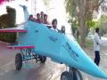Bathinda's latest attraction 'Punjab Rafale' that runs at 20 kmph on roads - Hindi News | Bathinda's latest attraction 'Punjab Rafale' that runs at 20 kmph on roads | Latest national News at Lokmattimes.com