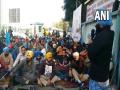 Punjab Roadways contractual employees hold protest over job regularisation, other issues in Ludhiana - Hindi News | Punjab Roadways contractual employees hold protest over job regularisation, other issues in Ludhiana | Latest national News at Lokmattimes.com