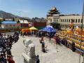 People in Mongolia wait eagerly to pay obeisance to Lord Buddha's relics from India - Hindi News | People in Mongolia wait eagerly to pay obeisance to Lord Buddha's relics from India | Latest international News at Lokmattimes.com