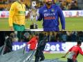 IND v SA, 5th T20I: Persistent rain washes out Bengaluru decider, series shared 2-2 - Hindi News | IND v SA, 5th T20I: Persistent rain washes out Bengaluru decider, series shared 2-2 | Latest cricket News at Lokmattimes.com