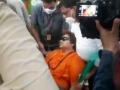 Pragya Singh faints at party event, hospitalised - Hindi News | Pragya Singh faints at party event, hospitalised | Latest politics News at Lokmattimes.com