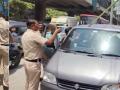 4 have miraculous escape as Mumbai Metro pillar rod pierces through car roof - Hindi News | 4 have miraculous escape as Mumbai Metro pillar rod pierces through car roof | Latest national News at Lokmattimes.com