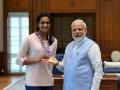 When Modiji became Prime Minister, I began winning: PV Sindhu - Hindi News | When Modiji became Prime Minister, I began winning: PV Sindhu | Latest other-sports News at Lokmattimes.com