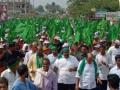 Amaravati farmers' 'Mahapadyatra' pauses due to rains - Hindi News | Amaravati farmers' 'Mahapadyatra' pauses due to rains | Latest politics News at Lokmattimes.com