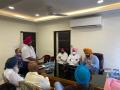Punjab Cong chief Navjot Singh Sidhu holds meetings with ministers, MLAs for plan of action on Dalit issues - Hindi News | Punjab Cong chief Navjot Singh Sidhu holds meetings with ministers, MLAs for plan of action on Dalit issues | Latest politics News at Lokmattimes.com