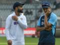Injured Virat Kohli receives throwdowns from Rahul Dravid - Hindi News | Injured Virat Kohli receives throwdowns from Rahul Dravid | Latest cricket News at Lokmattimes.com