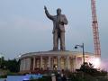 Ambedkar's 125-feet statue unveiled in Hyderabad - Hindi News | Ambedkar's 125-feet statue unveiled in Hyderabad | Latest politics News at Lokmattimes.com