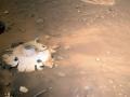 NASA helicopter captures wreckage from Perseverance rover landing on Mars - Hindi News | NASA helicopter captures wreckage from Perseverance rover landing on Mars | Latest national News at Lokmattimes.com
