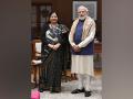 PM Modi meets JMI VC Prof Najma Akhtar, lauds her for taking the institution to new heights - Hindi News | PM Modi meets JMI VC Prof Najma Akhtar, lauds her for taking the institution to new heights | Latest national News at Lokmattimes.com