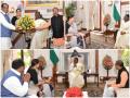 Smriti Irani meets President Murmu amid 'Rashtrapatni' remark row - Hindi News | Smriti Irani meets President Murmu amid 'Rashtrapatni' remark row | Latest politics News at Lokmattimes.com