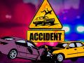 UP: Four killed, two injured as car rams into pick-up van - Hindi News | UP: Four killed, two injured as car rams into pick-up van | Latest national News at Lokmattimes.com
