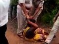 Woman seeking compensation for tower installation dragged by cops in MP’s Katni - Hindi News | Woman seeking compensation for tower installation dragged by cops in MP’s Katni | Latest national News at Lokmattimes.com