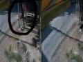 Bus knocks down GHMC worker sweeping road in Hyderabad - Hindi News | Bus knocks down GHMC worker sweeping road in Hyderabad | Latest national News at Lokmattimes.com