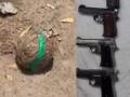 Crude bombs, country made pistols found in Prayagraj hostel - Hindi News | Crude bombs, country made pistols found in Prayagraj hostel | Latest national News at Lokmattimes.com