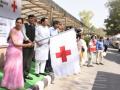 Mandaviya flags off 33 Indian Red Cross Society ambulances - Hindi News | Mandaviya flags off 33 Indian Red Cross Society ambulances | Latest health News at Lokmattimes.com