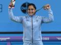 CWG 2022: Luck favours Harjinder Kaur as she wins bronze for India, seventh medal in weightlifting - Hindi News | CWG 2022: Luck favours Harjinder Kaur as she wins bronze for India, seventh medal in weightlifting | Latest other-sports News at Lokmattimes.com
