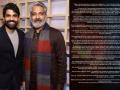 Rajamouli's son Karthikeya pens lengthy note on first anniversary of 'RRR' - Hindi News | Rajamouli's son Karthikeya pens lengthy note on first anniversary of 'RRR' | Latest entertainment News at Lokmattimes.com