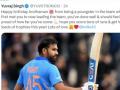 Yuvraj Singh wishes Rohit Sharma on his 36th birthday - Hindi News | Yuvraj Singh wishes Rohit Sharma on his 36th birthday | Latest cricket News at Lokmattimes.com