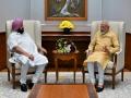 Capt Amarinder proposes canalisation of Punjab's 3 major rivers, discusses way forward with Modi - Hindi News | Capt Amarinder proposes canalisation of Punjab's 3 major rivers, discusses way forward with Modi | Latest national News at Lokmattimes.com