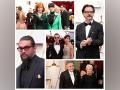 Oscars 2022 red carpet lit up in Ukrainian flag colours - Hindi News | Oscars 2022 red carpet lit up in Ukrainian flag colours | Latest lifestyle News at Lokmattimes.com