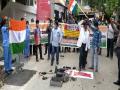 Doctors, staff of private hospital in Andhra's Chittoor held agitation against China - Hindi News | Doctors, staff of private hospital in Andhra's Chittoor held agitation against China | Latest national News at Lokmattimes.com