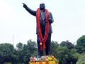 Tension after Ambedkar statue found desecrated in UP village - Hindi News | Tension after Ambedkar statue found desecrated in UP village | Latest national News at Lokmattimes.com