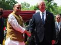Rajnath Singh holds talks with Israeli counterpart on defence co-production - Hindi News | Rajnath Singh holds talks with Israeli counterpart on defence co-production | Latest politics News at Lokmattimes.com