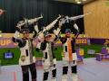 India open account at shooting World Cup in Baku with team gold in women's 10m air rifle - Hindi News | India open account at shooting World Cup in Baku with team gold in women's 10m air rifle | Latest other-sports News at Lokmattimes.com