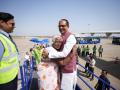 In poll year, MP CM Chouhan sends 32 elderly pilgrims to Prayagraj by air - Hindi News | In poll year, MP CM Chouhan sends 32 elderly pilgrims to Prayagraj by air | Latest politics News at Lokmattimes.com