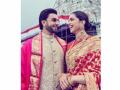 Ranveer, Deepika visit Golden Temple on wedding anniversary - Hindi News | Ranveer, Deepika visit Golden Temple on wedding anniversary | Latest entertainment News at Lokmattimes.com