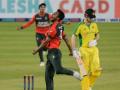 B'desh bowler Shoriful reprimanded for breaching ICC Code of Conduct - Hindi News | B'desh bowler Shoriful reprimanded for breaching ICC Code of Conduct | Latest cricket News at Lokmattimes.com