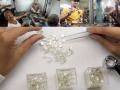 Diamond production down by 21%; 10K workers lose jobs, salary cuts for others - Hindi News | Diamond production down by 21%; 10K workers lose jobs, salary cuts for others | Latest national News at Lokmattimes.com