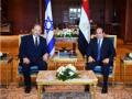 Egyptian Prez, Israeli PM discuss bilateral ties, Palestine - Hindi News | Egyptian Prez, Israeli PM discuss bilateral ties, Palestine | Latest politics News at Lokmattimes.com