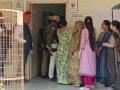Gujarat BJP leader's 60-member joint family reaches polling station in procession - Hindi News | Gujarat BJP leader's 60-member joint family reaches polling station in procession | Latest politics News at Lokmattimes.com