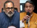 First Nirmala now Rajeev Chandrasekhar, BJP dilly-dallying on its pick against Tharoor - Hindi News | First Nirmala now Rajeev Chandrasekhar, BJP dilly-dallying on its pick against Tharoor | Latest politics News at Lokmattimes.com
