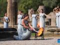 Flame for Beijing 2022 Winter Games lit in Ancient Olympia - Hindi News | Flame for Beijing 2022 Winter Games lit in Ancient Olympia | Latest other-sports News at Lokmattimes.com