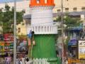 Andhra's Jinnah Tower gets Tricolour coat - Hindi News | Andhra's Jinnah Tower gets Tricolour coat | Latest national News at Lokmattimes.com