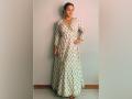 Vidya Balan decks up for E-promotions of 'Shakuntala Devi' in comfy wrap maxi - Hindi News | Vidya Balan decks up for E-promotions of 'Shakuntala Devi' in comfy wrap maxi | Latest entertainment News at Lokmattimes.com