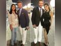 Mrunal Thakur, Mouni Roy can't contain their joy after meeting David Beckham - Hindi News | Mrunal Thakur, Mouni Roy can't contain their joy after meeting David Beckham | Latest entertainment News at Lokmattimes.com