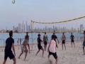 T20 WC: Team India 'unwinds' day off with beach volleyball - Hindi News | T20 WC: Team India 'unwinds' day off with beach volleyball | Latest cricket News at Lokmattimes.com