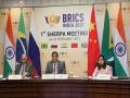 India kicks off BRICS Chairship with inaugural 3-day-long Sherpas' meeting - Hindi News | India kicks off BRICS Chairship with inaugural 3-day-long Sherpas' meeting | Latest international News at Lokmattimes.com