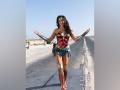 Can't wait to be back in these boots: Gal Gadot celebrates first anniversary of 'Wonder Woman 1984' - Hindi News | Can't wait to be back in these boots: Gal Gadot celebrates first anniversary of 'Wonder Woman 1984' | Latest entertainment News at Lokmattimes.com