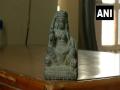 1,300-year-old sculpture of goddess Durga found in J-K's Budgam - Hindi News | 1,300-year-old sculpture of goddess Durga found in J-K's Budgam | Latest national News at Lokmattimes.com