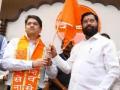 Thackeray jolted as top aide's son joins CM's Shiv Sena - Hindi News | Thackeray jolted as top aide's son joins CM's Shiv Sena | Latest politics News at Lokmattimes.com
