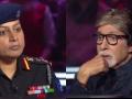 What made the Big B stand up and salute Colonel Mitali Madhumita - Hindi News | What made the Big B stand up and salute Colonel Mitali Madhumita | Latest entertainment News at Lokmattimes.com